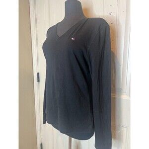 Black xl Tommy Hilfiger long sleeve shirt